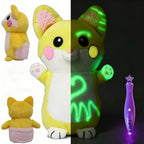 Glow Drawing Cuddly Toy