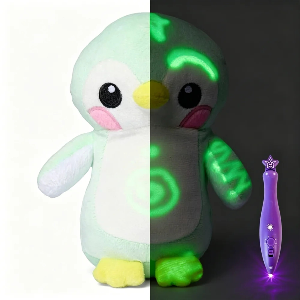Glow Drawing Cuddly Toy