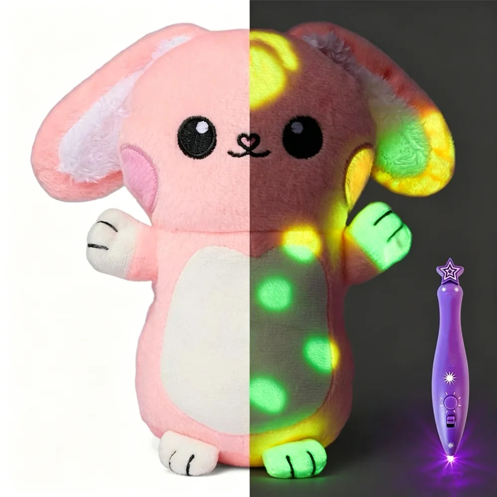 Glow Drawing Cuddly Toy