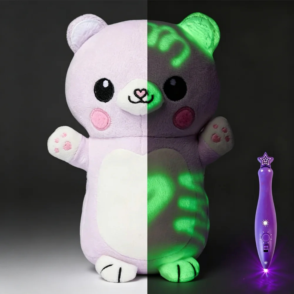 Glow Drawing Cuddly Toy