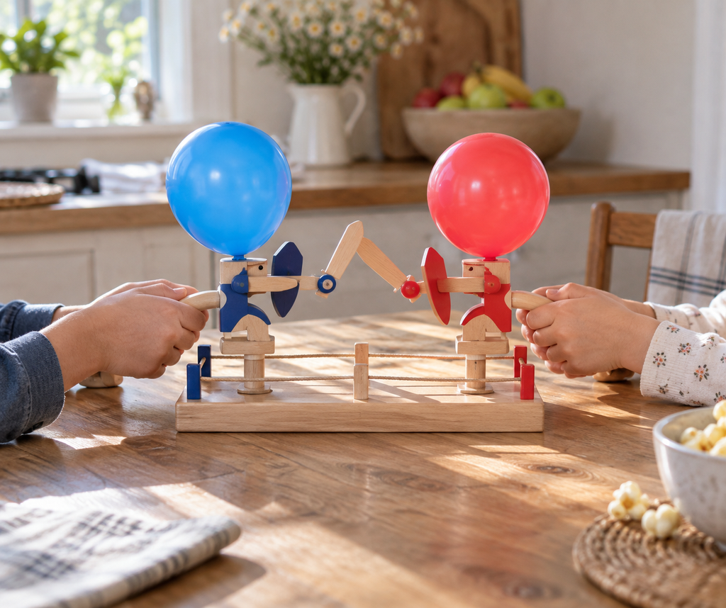 Balloon Fencing Game in use