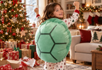 Wearable Turtle Shell Plush Christmas lifestyle