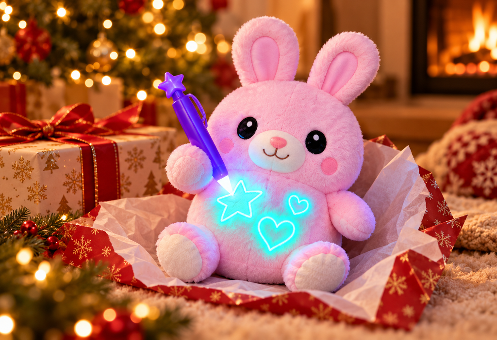Glow Drawing Plush Toy Christmas gift